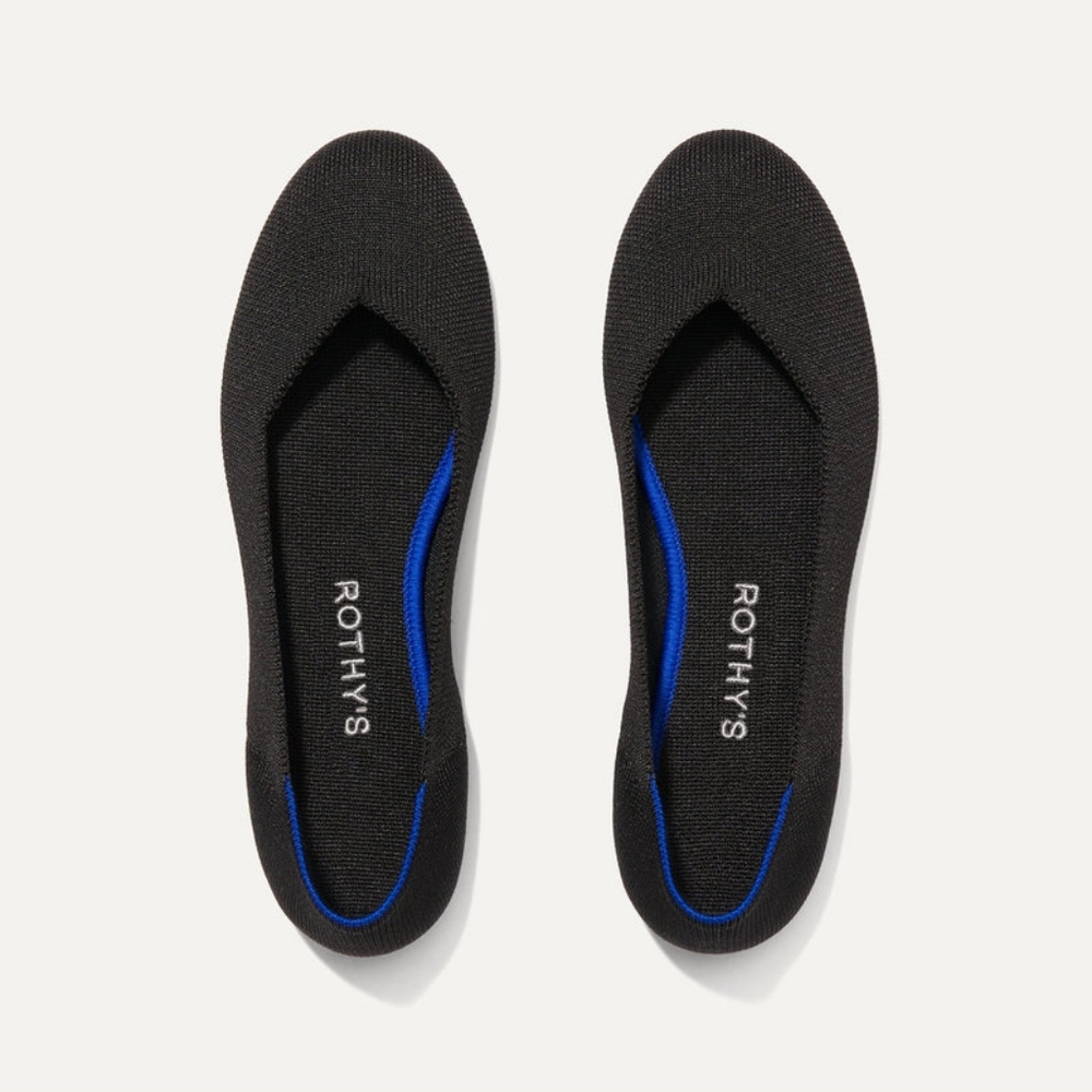 Rothy's The Flat in black